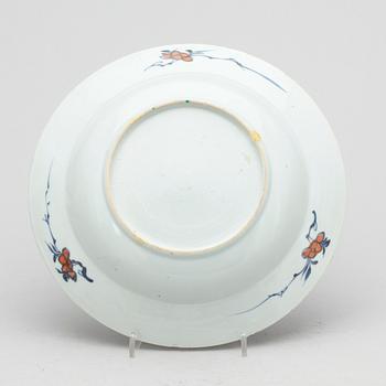 TALLRIK, porslin, Kina, 1700-talets början.