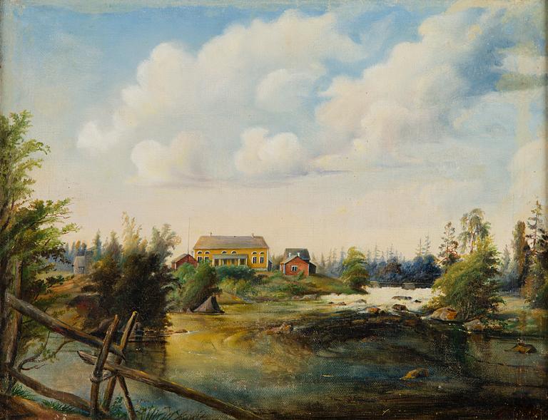 Johan Knutson, Manor Landscape.