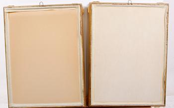 RAMAR, ett par, nyrokoko, 1800-talets andra hälft.