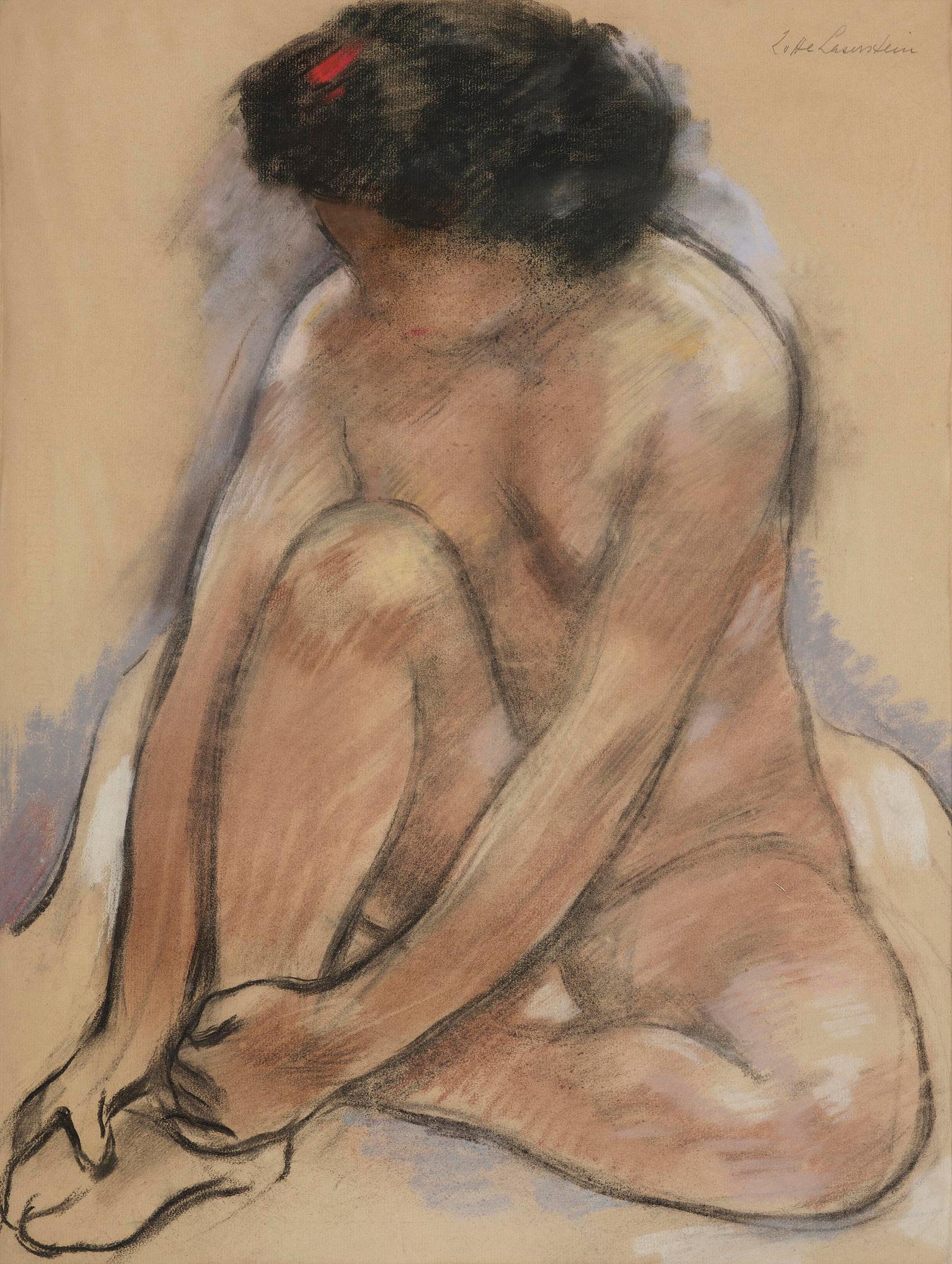 Lotte Laserstein, Sittande akt.