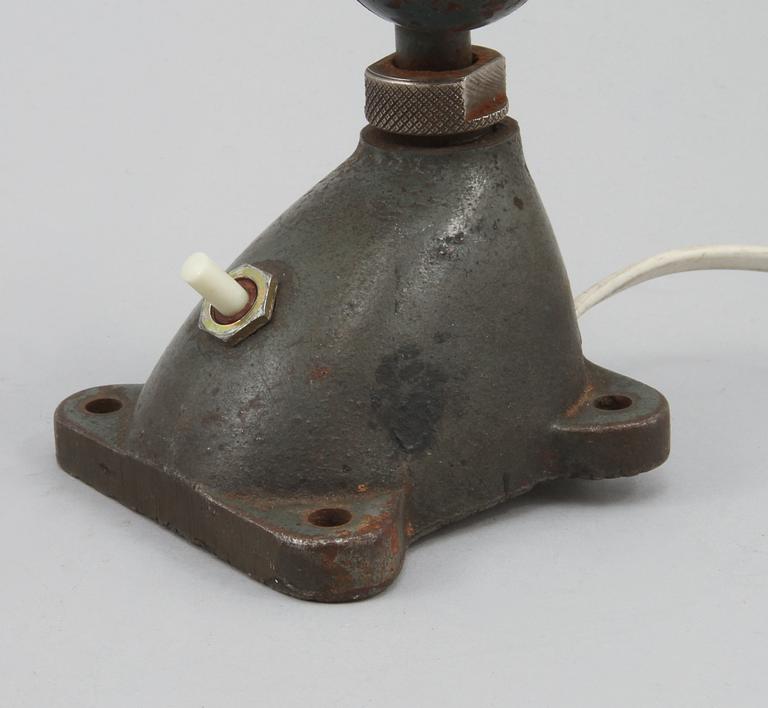 VÄGGLAMPA, industri, omkring 1900-talets mitt.