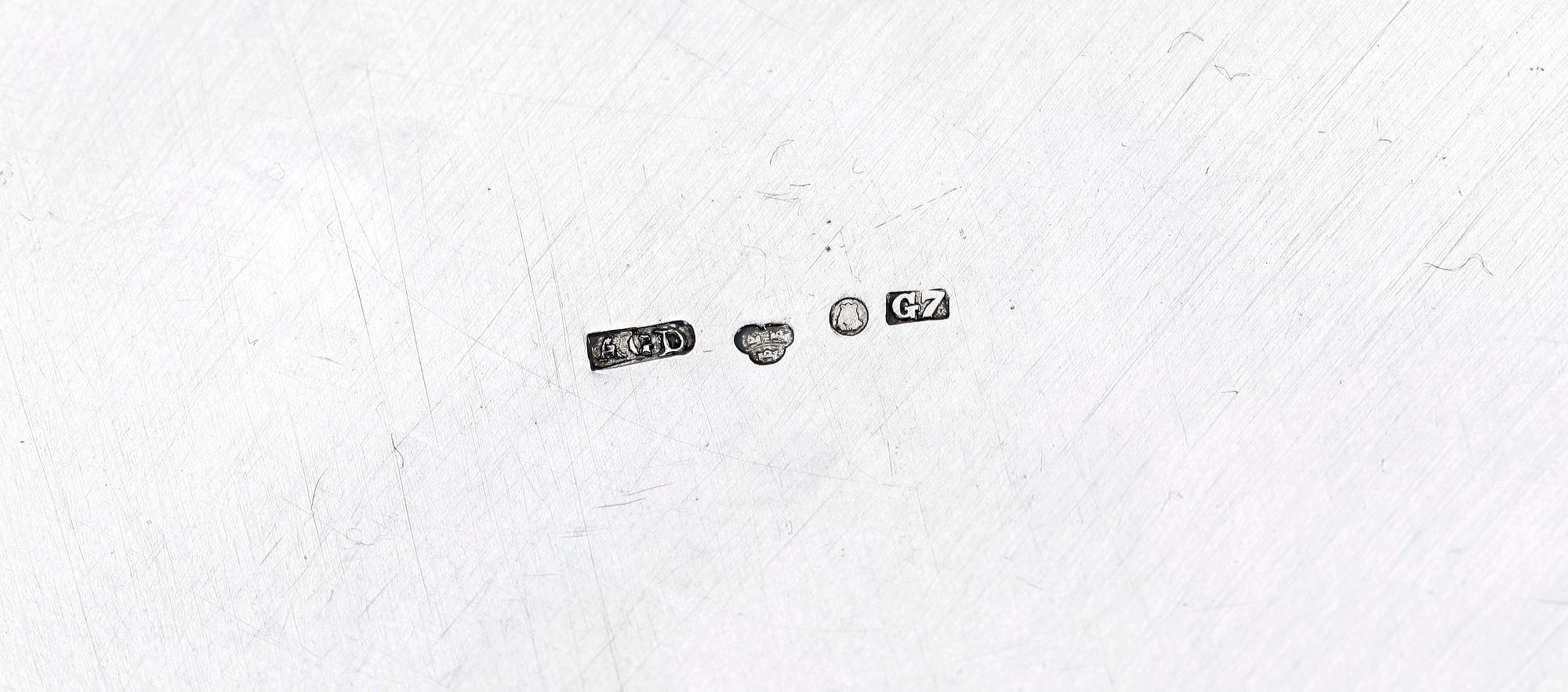 SKÅLAR, 3 st, silver, bl a A.G. Dufva, Stockholm 1909. Tot vikt ca 485 g.