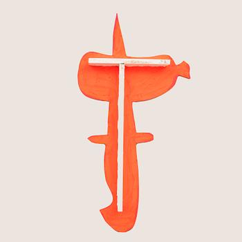 Kristina Elander, väggskulptur Utan titel.