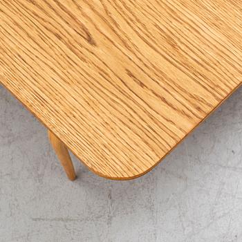 A 'Annika' bench / coffee table by Bruno Mathsson, Firma Karl Mathsson, Värnamo, Sweden 1968.