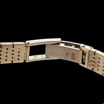 ARMBANDSUR, 18k vitguld med briljantslipade diamanter ca 0,55ct. International Watch Company. Vikt va 36g.