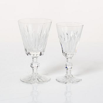 Fritz Kallenberg, a 108-piece 'Pyramid' glass service, Kosta Boda, Sweden, 20th Century.