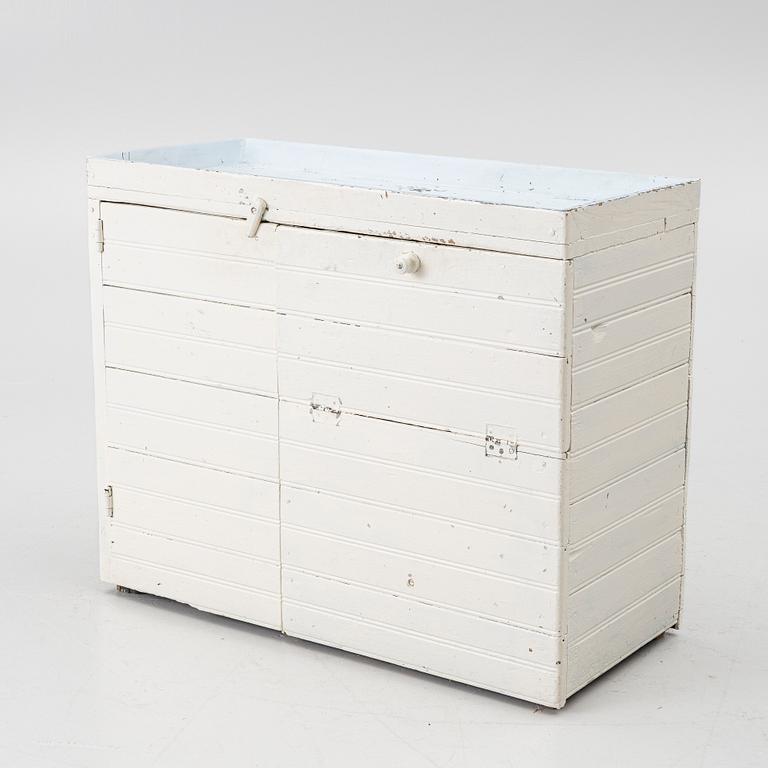 Sink cabinet, Hälsingland, late 19th century.