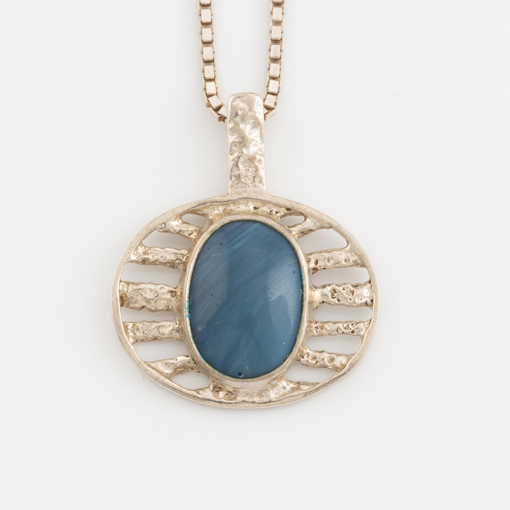 Silver necklace, Ove Nordström.
