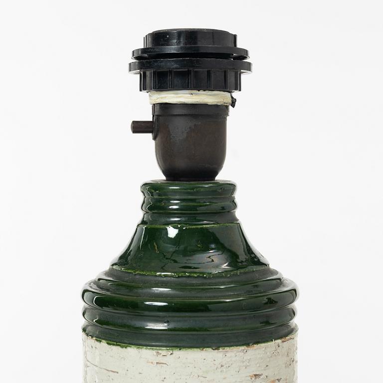 Bordslampor, 4 st, Bitossi för Bergboms, 1900-talets andra hälft.