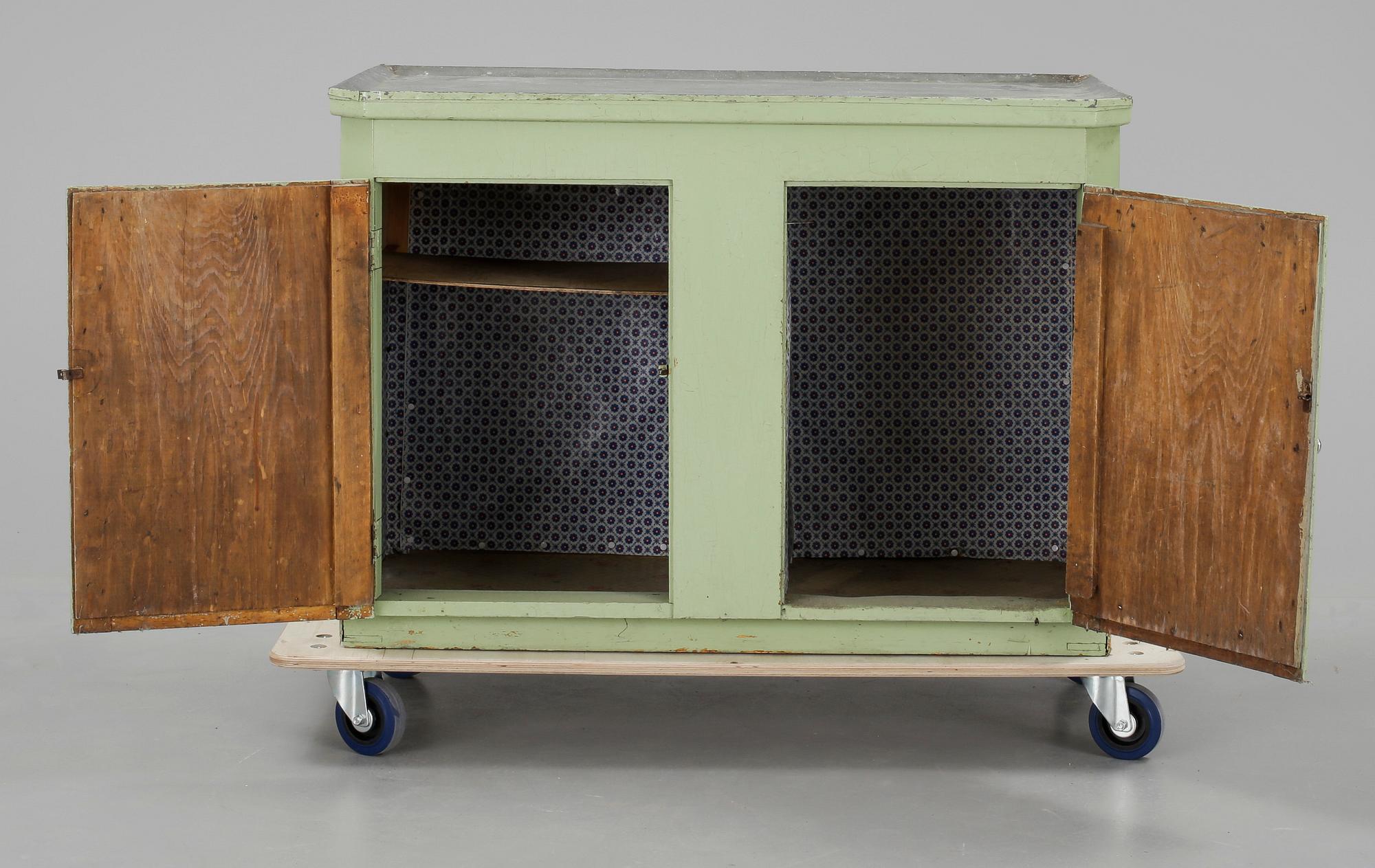 DISKBÄNK, omkring 1900.