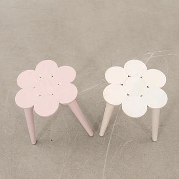 Lisa Hilland, stools 2 pcs "Smyltha" for Mylhta.