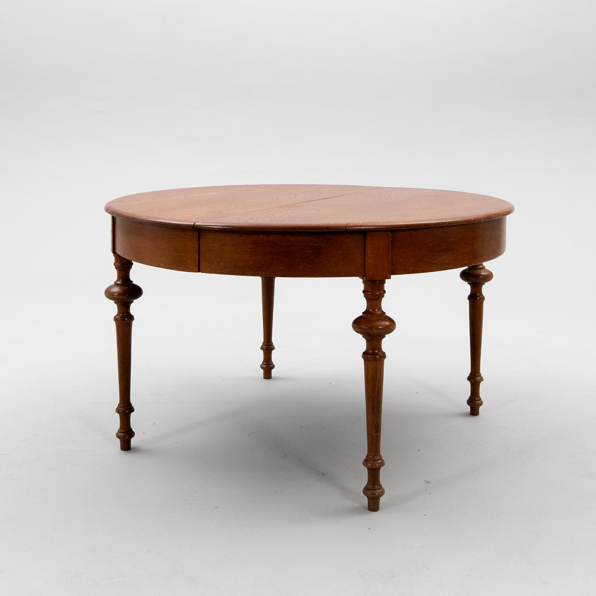 Matbord omkring år 1900.