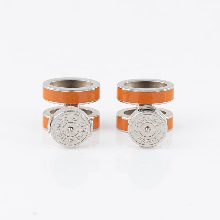 Hermès, a pair of 'Pop H' errings, 2017.