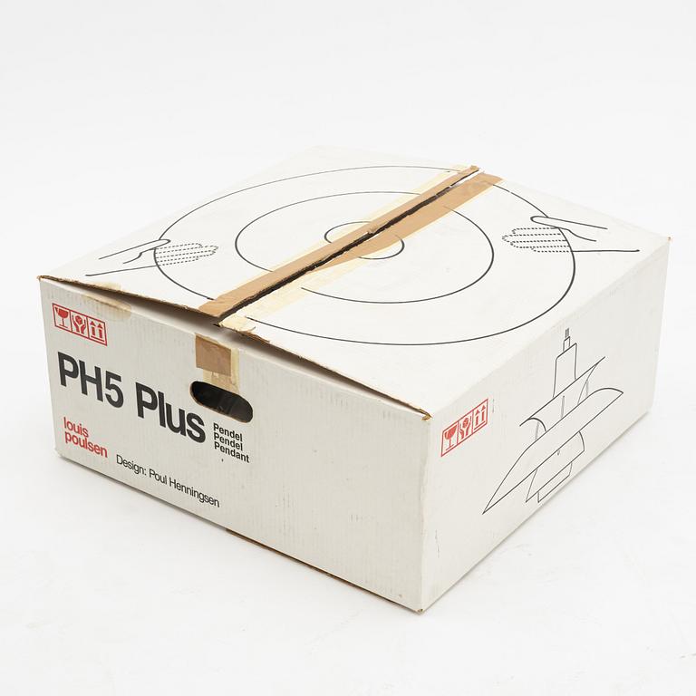 Poul Henningsen, taklampa, "PH 5 Plus", Louis Poulsen.
