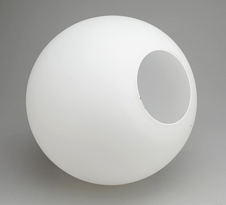 TAKLAMPA, glas, "Satellit", design Wilhelm Wohlert för Louis Poulsen. H 35, 1950-tal.