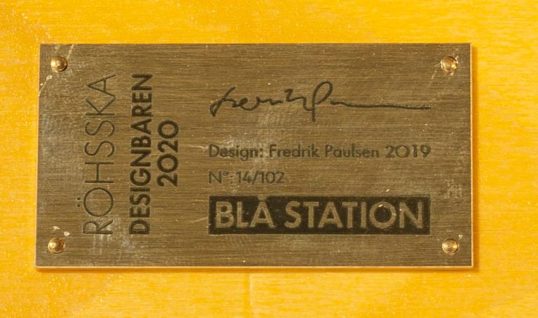FREDRIK PAULSEN, "Röhsska"Designbaren, chair, Blå Station 2020, Chair 14/102.