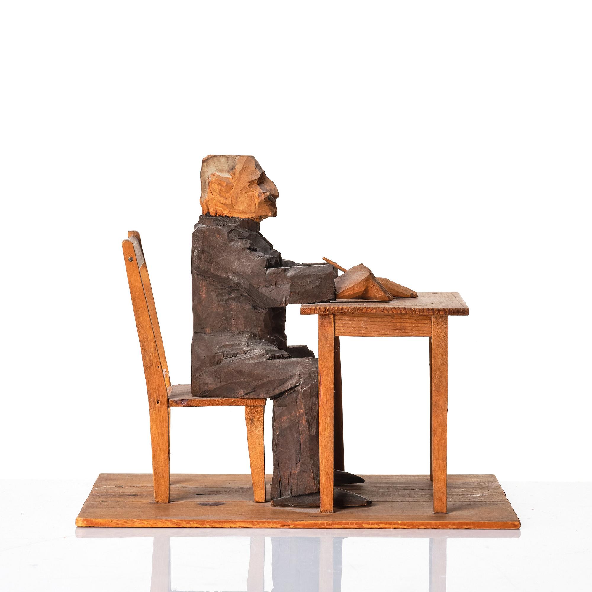 Axel Petersson Döderhultarn, "Beväringsmönstring" (The Enrollment Act), 6 pieces.