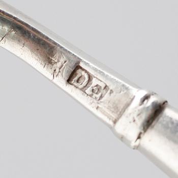 SOPPSLEV, silver, kokosnöt, 1800-tal.