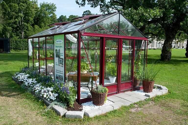 VÄXTHUS, "Euro-Serra Maxi. Skänkt av Willab Garden.