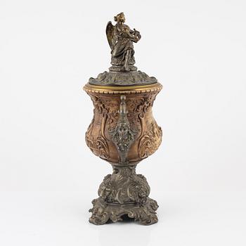 A late 19th century decorative vase.