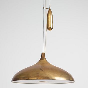 Bröderna Malmströms Metallvarufabrik, a ceiling lamp model "1576", Malmö, 1950s.