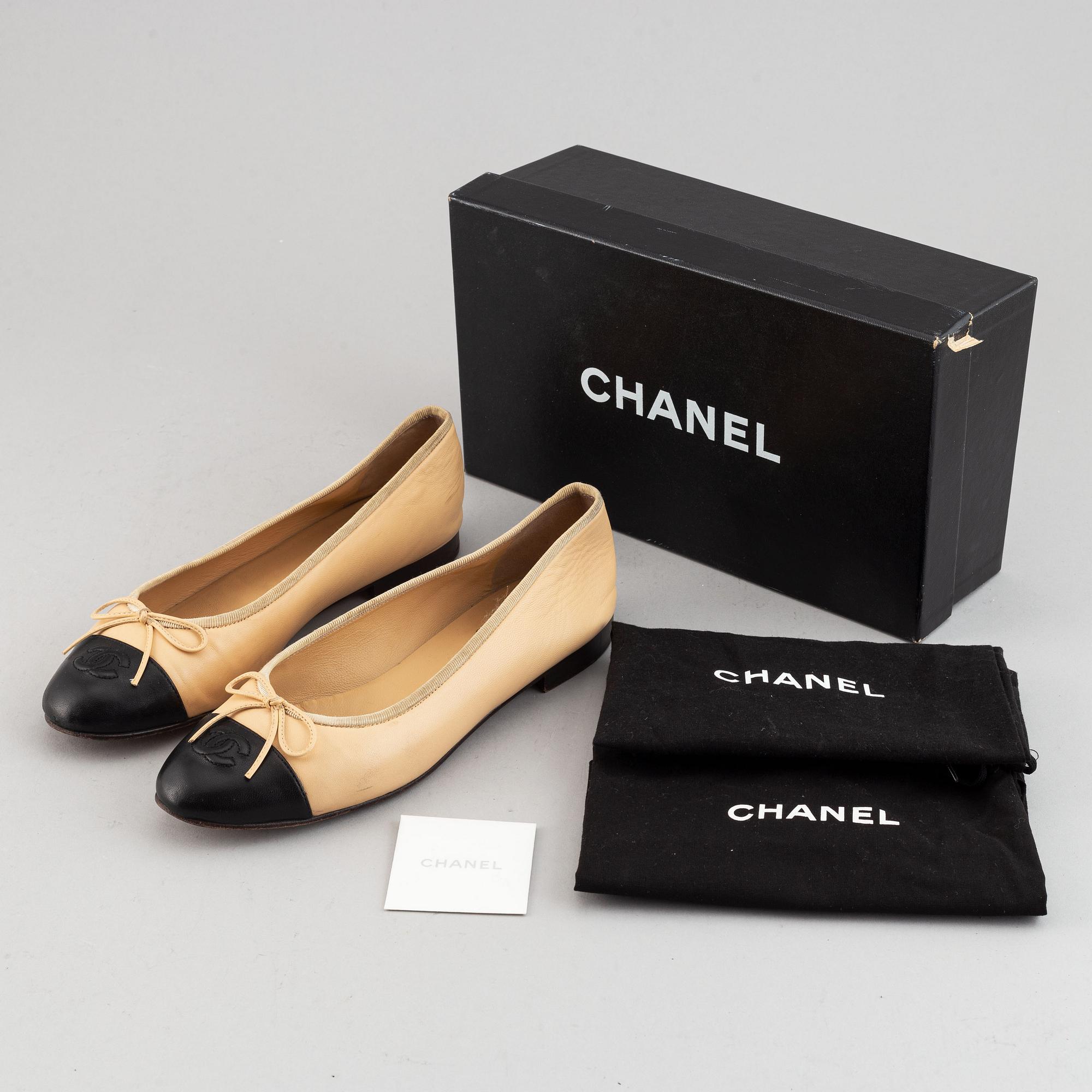 Chanel, ballerinas, size 40.