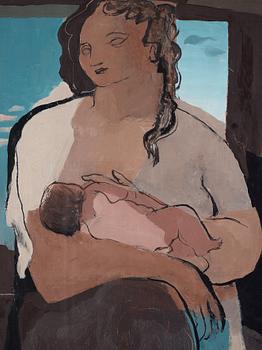 Jean Souverbie, Mother and child (Maternité).