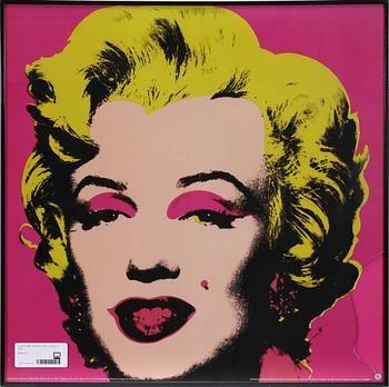 Andy Warhol · ANDY WARHOL, efter, screenprint. Tryckt i Tyskland 1993.