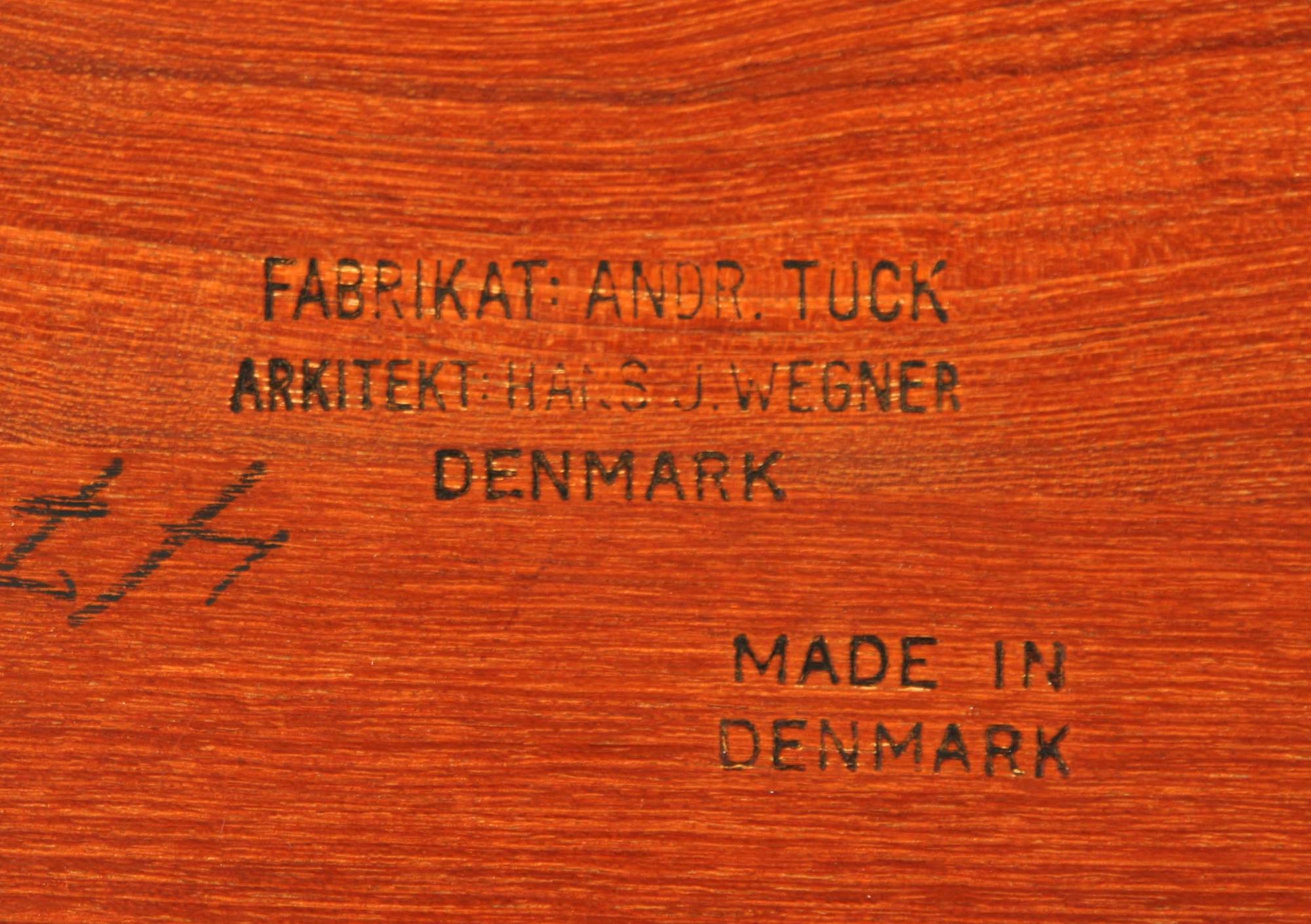 HANS J WEGNER, tevagn, Andreas Tuck, Odense, Danmark 1950-60-tal.
