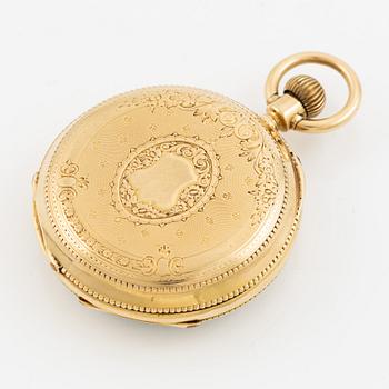 Pocket watch, 39 mm.