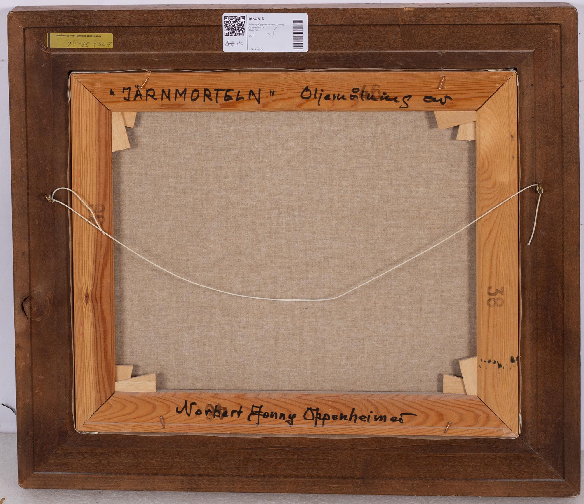 Johnny Oppenheimer, "Järnmorteln".