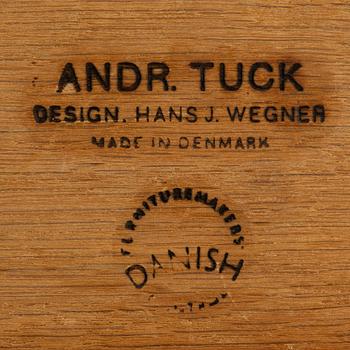 Hans J. Wegner, an oak table, Andreas Tuck, Denmark, 1950's/60's.
