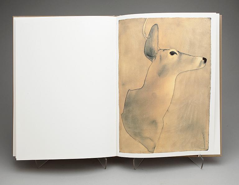 MATS GUSTAVSSON, bok, "Deer", sign o numr 35/50.