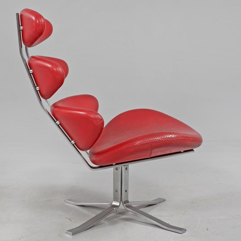 FÅTÖLJ, "Corona", Poul M. Volther, Erik Jørgensen, Møbelfabrik, Danmark, 2000.