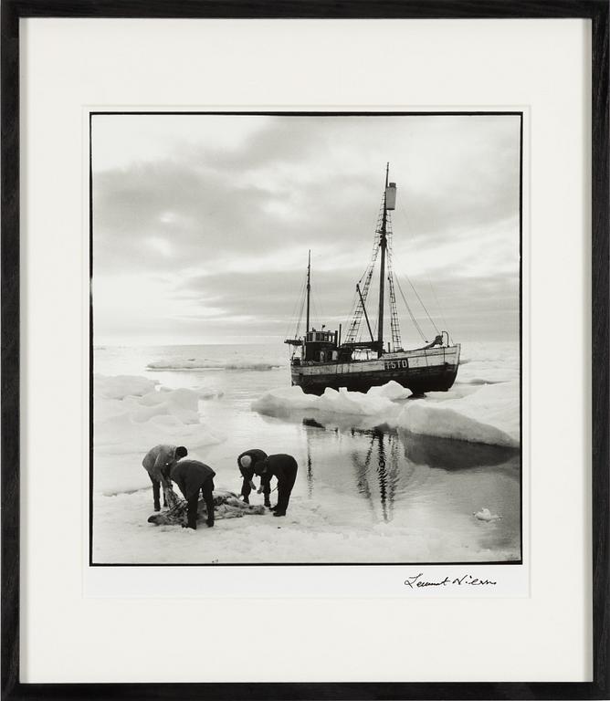 Lennart Nilsson,  "Isbjörnsjakt vid Hvitøya (Vitön), Svalbard, Norge 1947".