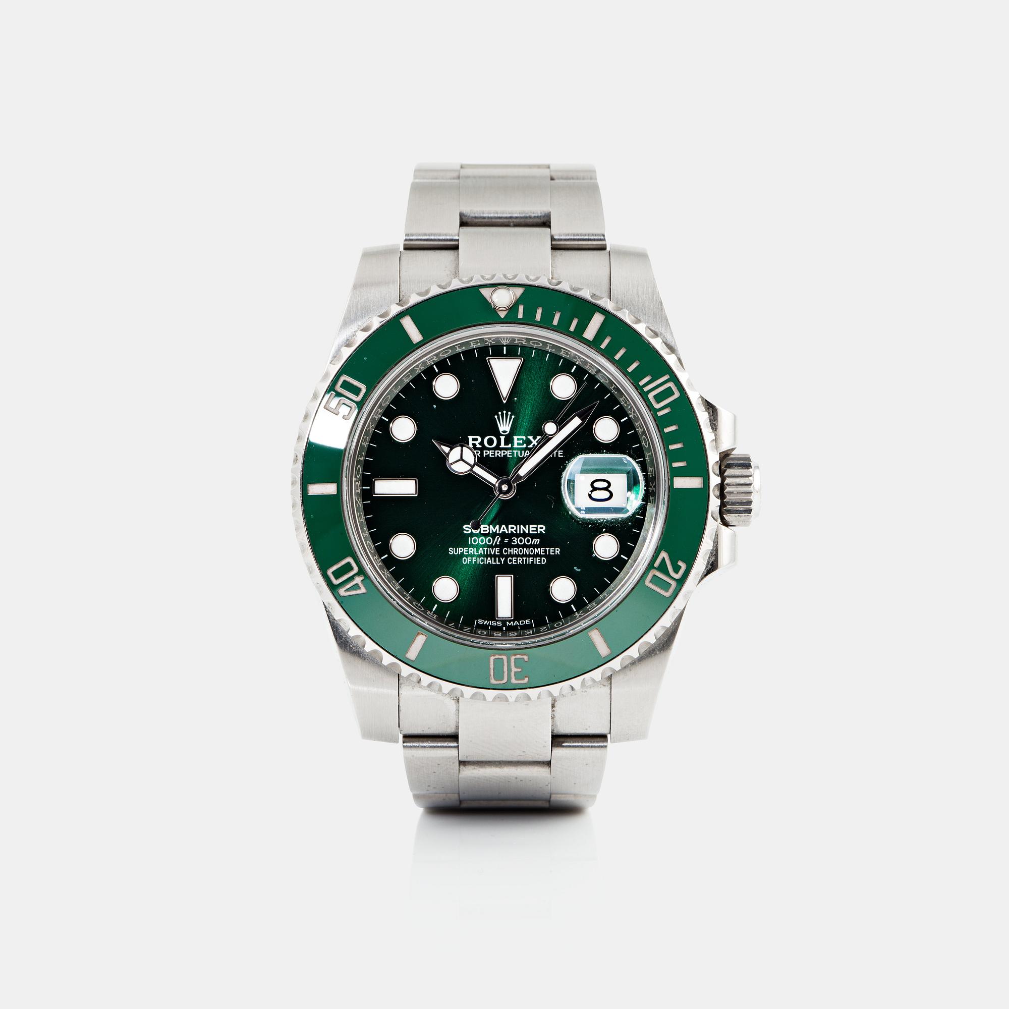 ROLEX, Submariner, "Hulk".