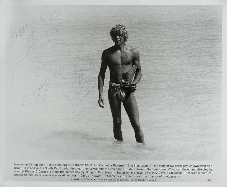 PARTI AUTOGRAFER, 17 st, bla Jerry Lewis, Liza Minelli och Kirk Douglas.