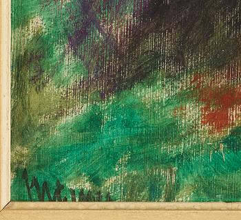 STELLAN MÖRNER, oil on board, signed.