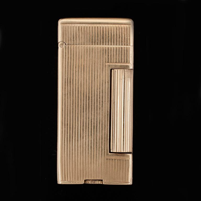 CIGARETTÄNDARE, 14k guld, Dunhill.