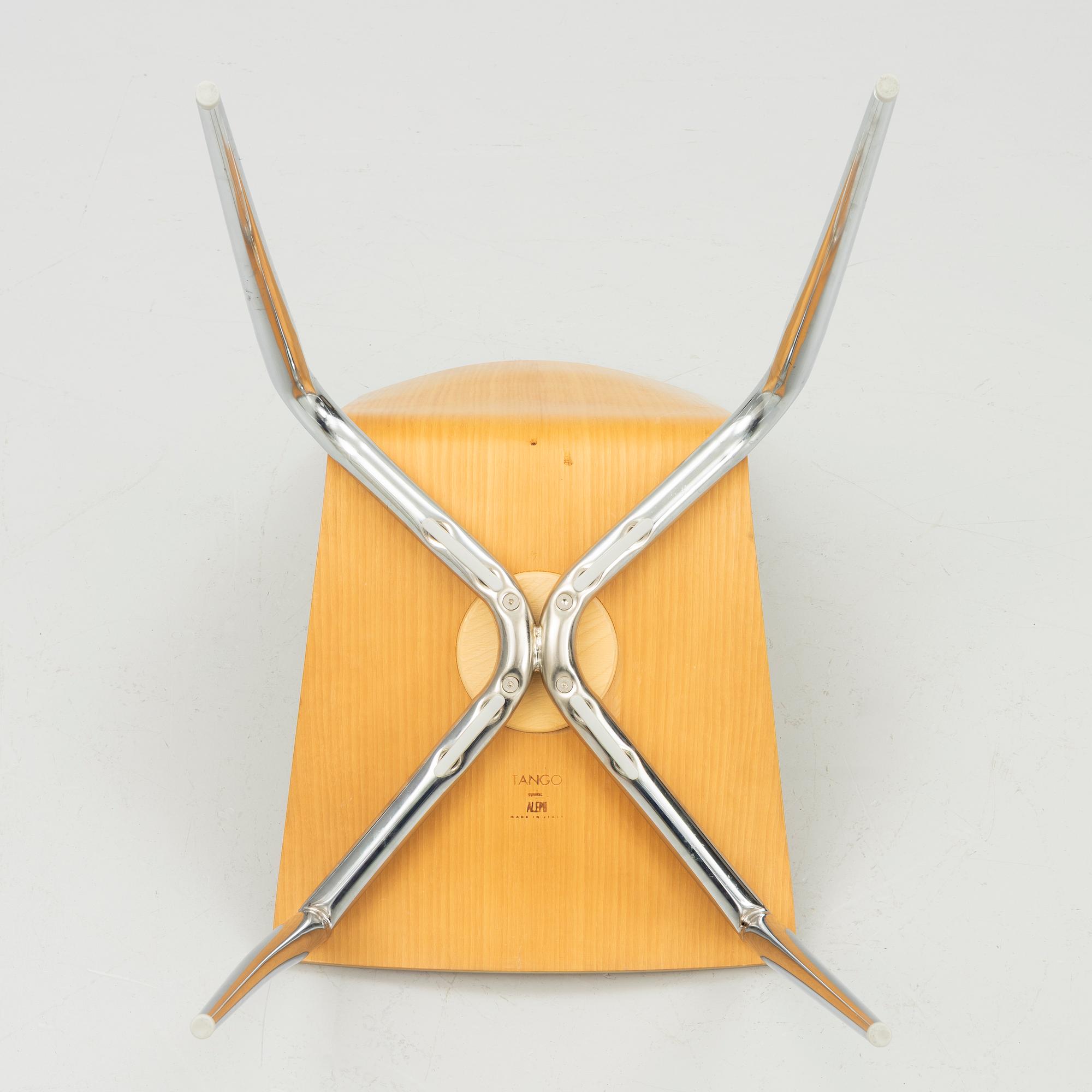 Philippe Starck, a set of six 'Olly Tango' chairs, Driade, Italy