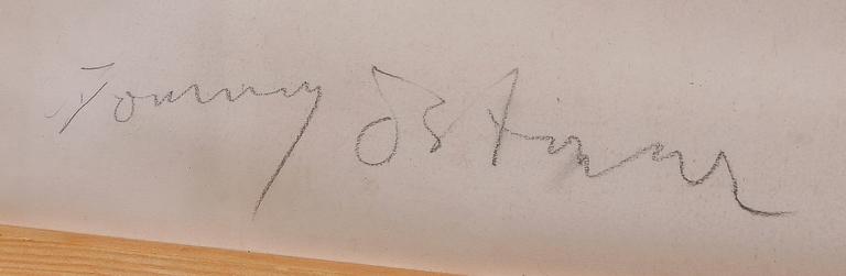 TOMMY ÖSTMAR, pastell, Sign.