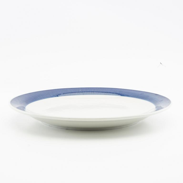 Hertha Bengtson, 31-piece "Koka blå" service, Rörstrand, late 20th century porcelain.