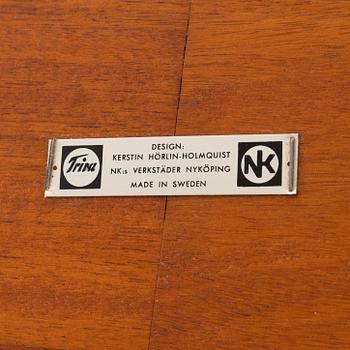 Kerstin Hörlin-Holmquist, a dining table, Nordiska Kompaniet, Sweden, mid 20th cetnury.