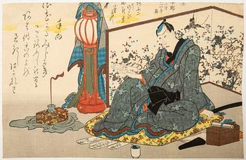 Utagawa Kunisada (Toyokuni III), Ichikawa Canjuro VIII.