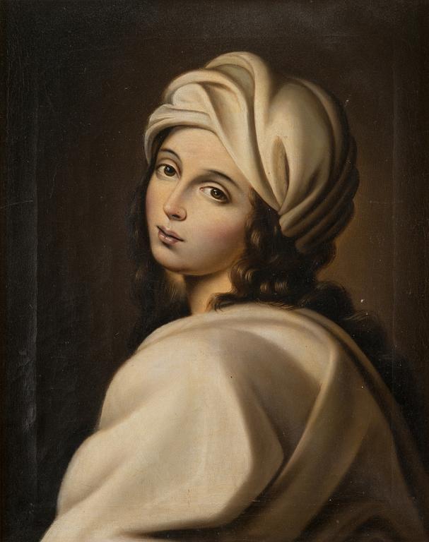 Okänd konstnär, efter Guido Reni, 1800-tal, olja på duk.