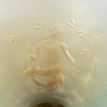 A Swedish Modern ceiling lamp, 1930's/40's.