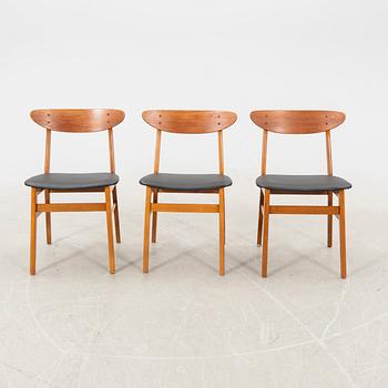 Chairs, 6 pcs, Farstrup, Denmark, 1960s.