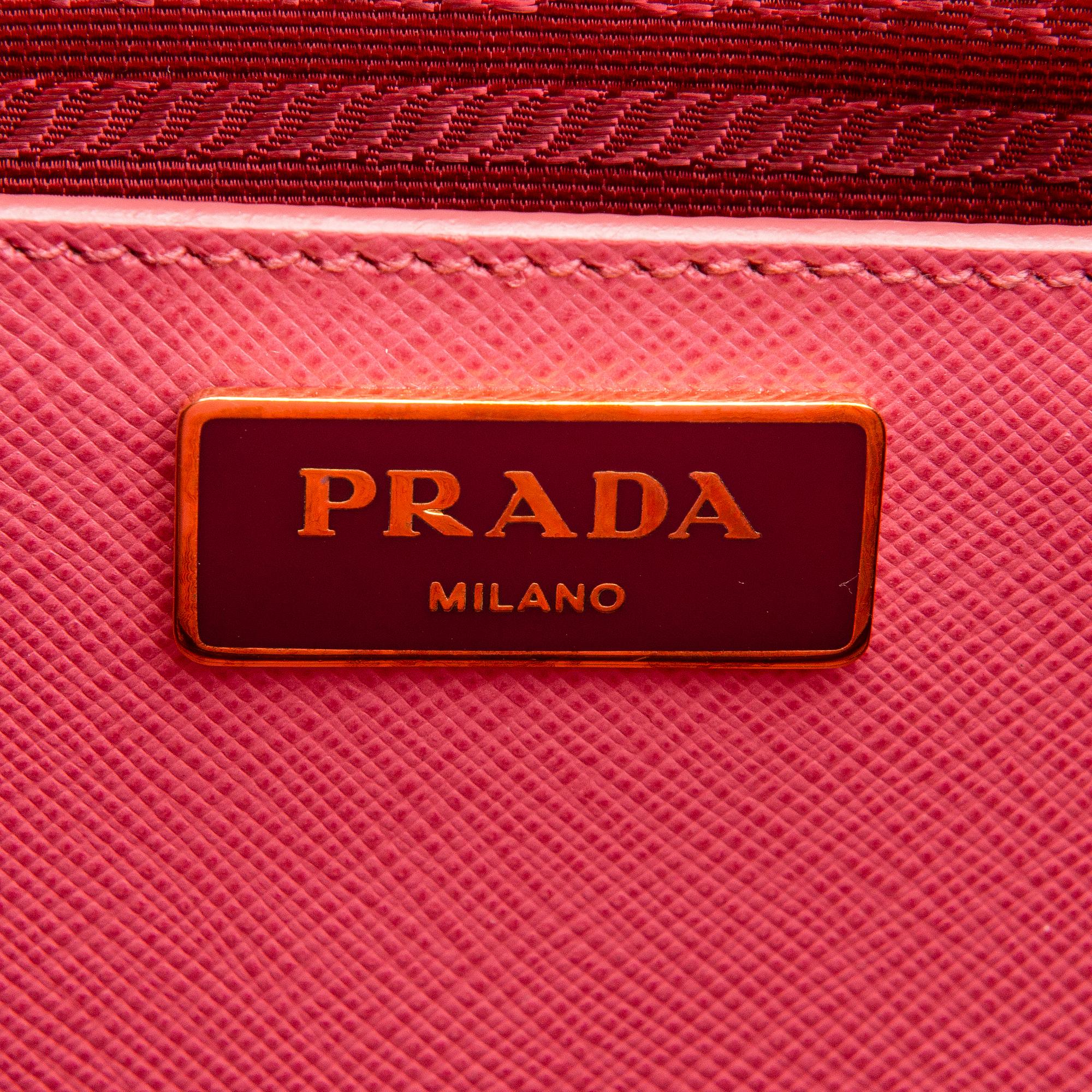 Prada, "Galleria Large", bag.