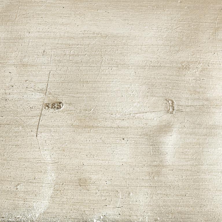 Three silver boxes with lid, Central Europe 18th/19th century.