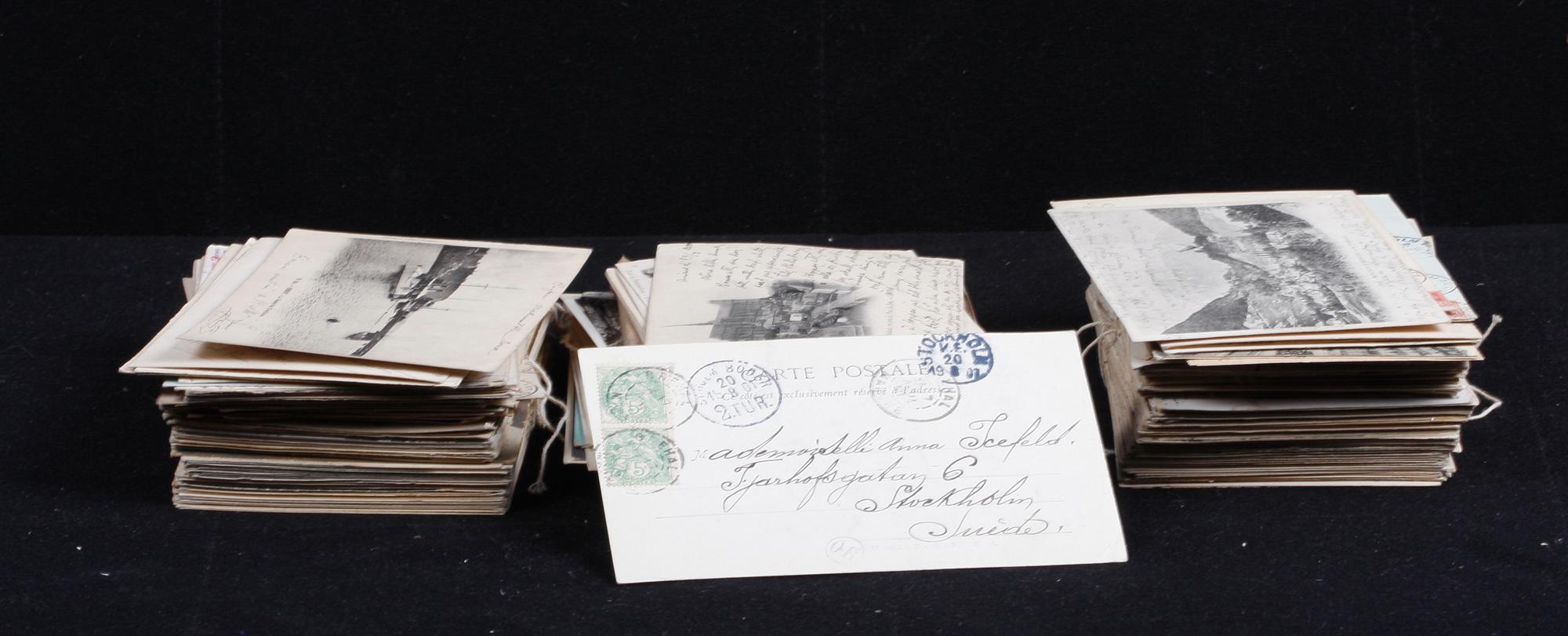 PARTI VYKORT. Bl a sekelskiftet 1800/1900.